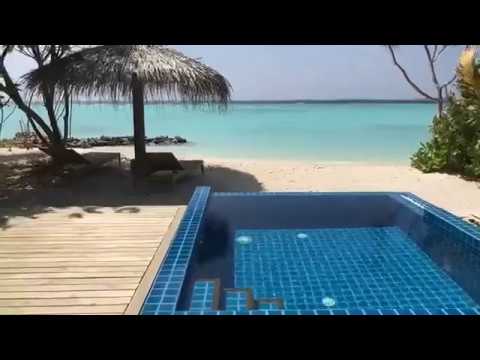 Beach Villa with Pool at Robinson Noonu