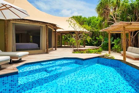 Safari Tent Villa with Private Pool at Sirru Fen Fushi