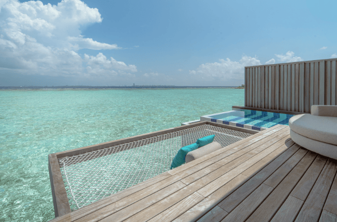 Water Pool Villa at SO/ Maldives