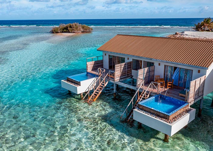 Over Water Pool Villa at South Palm Resort Maldives
