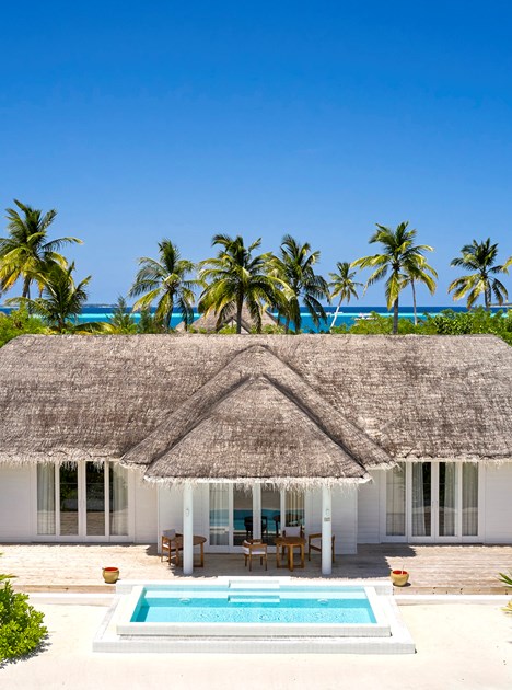 Family Beach Villa with Private Pool at Sun Siyam Iru Veli