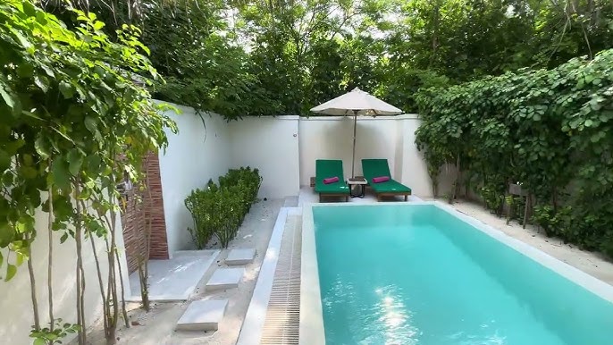 Grand Beach Villa with Private Pool at Sun Siyam Iru Veli