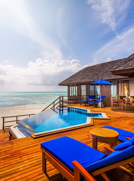 Deluxe Water Villa at Sun Siyam Olhuveli