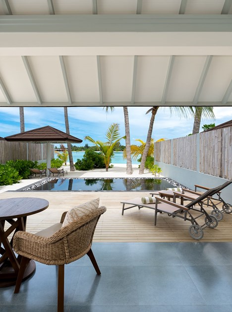 Two Bedroom Beach Suite at Sun Siyam Olhuveli