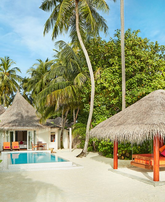 Beach Villa with Pool at Sun Siyam Vilu Reef