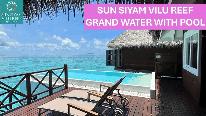 Water Villa with Pool at Sun Siyam Vilu Reef
