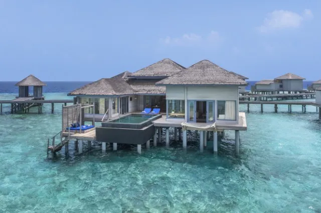 Family Oceanfront Beach Pool Villa at The Halcyon Private Isles Maldives Autograph Collection