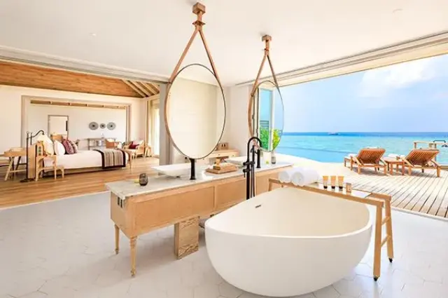 Two-Bedroom Beach Residence at The Halcyon Private Isles Maldives Autograph Collection