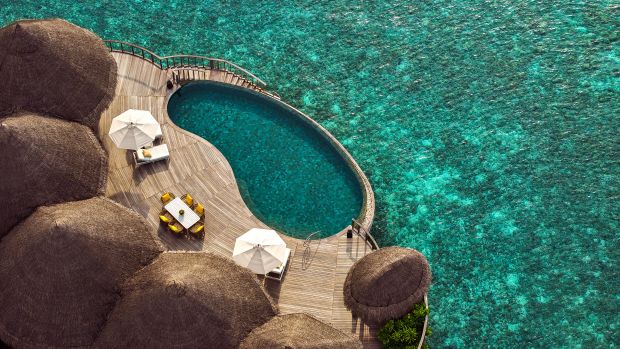 Two-Bedroom Beach Residence with Private Pool at The Nautilus Maldives