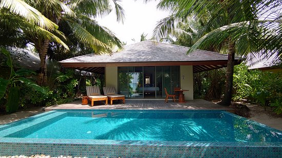 Sunset Beach Pool Villa at The Residence Maldives