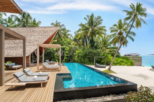 Beach Villa with Pool at The St. Regis Vommuli Resort, Maldives