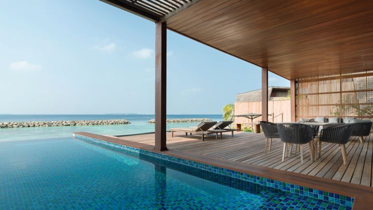Two Bedroom Ocean Villa with Pool at The St. Regis Vommuli Resort, Maldives