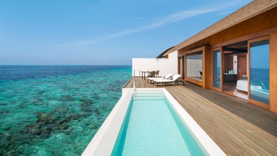 Overwater Villa with Pool at The Westin Maldives Miriandhoo Resort