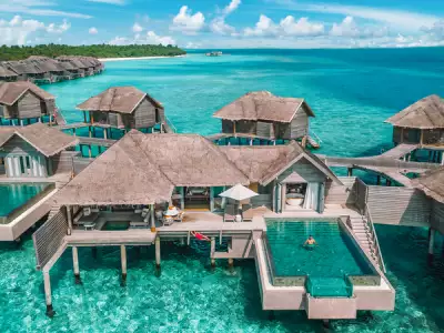 One Bedroom Over Water Pool Residence at Vakkaru