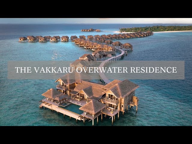 The Vakkaru Overwater Residence at Vakkaru