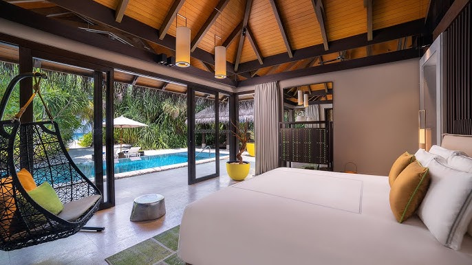 2 Bedroom Beach Pool House at Velaa Private Island