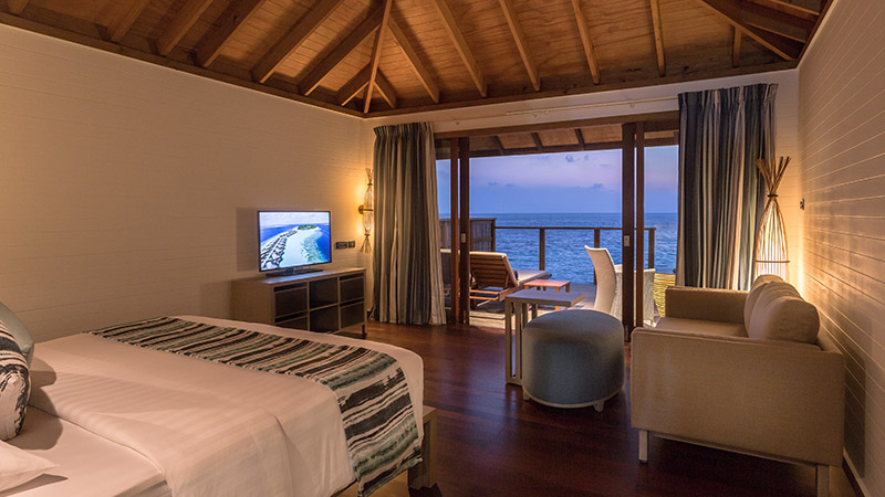 Jacuzzi Water Villa at Vilamendhoo Island Resort & Spa