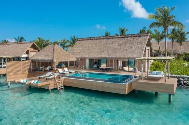 Reef Villa with Pool at Waldorf Astoria Maldives Ithaafushi